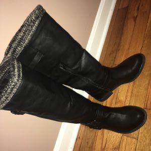 JustFab sweater boots